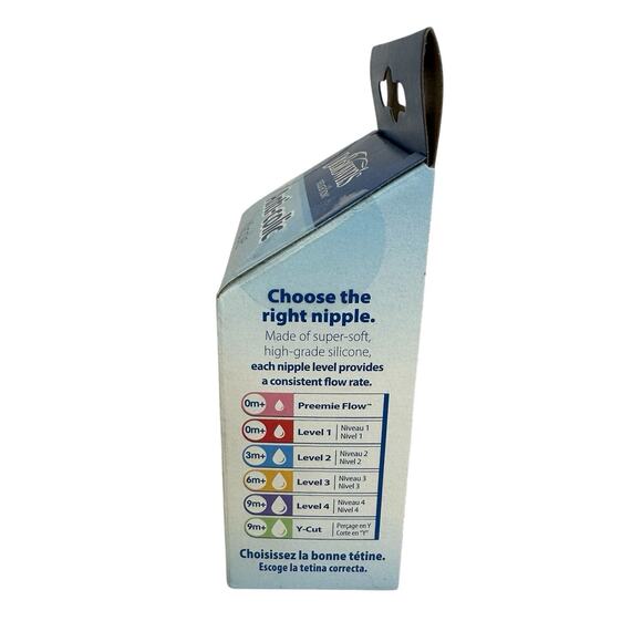 Dr Browns Narrow Medium Level 3 Flow Nipples 2 pack 6-9 Months Lot of 2 Packs - Picture 5 of 5